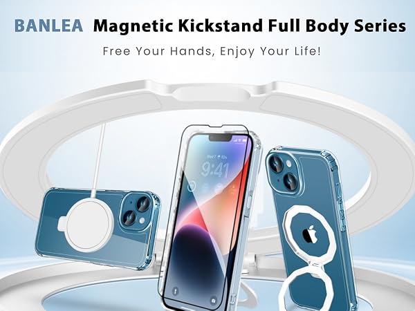 Full Body Kickstand Magnetic Case