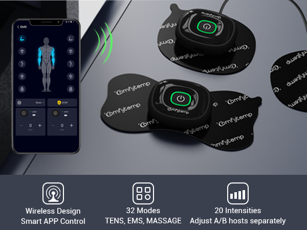 Bluetooth TENS Unit