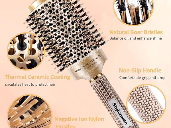 large round brush for blow drying