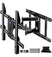 Supcline Heavy Duty Full Motion TV Wall Mount for Most 42"-80" Flat TVs, Fits 8-24 Inch Wood Stud...