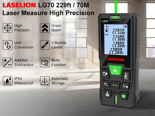 LG70 laser level -229FT