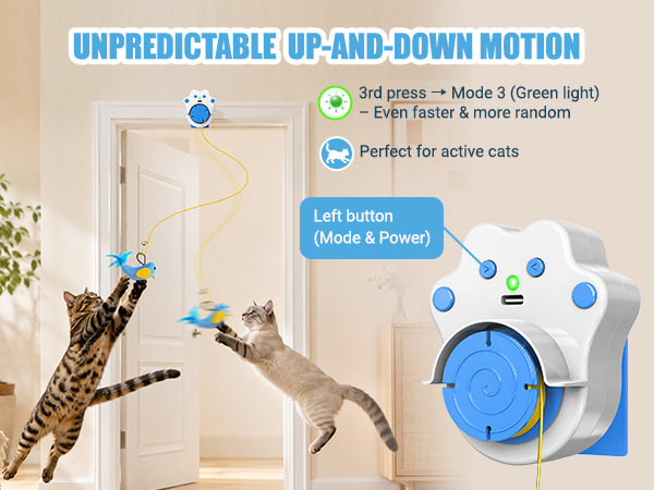 Hunt Mode(Green)-For Active cats