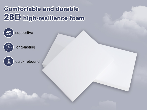 28D high resilience foam