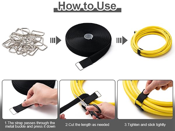 Hook and Loop Straps