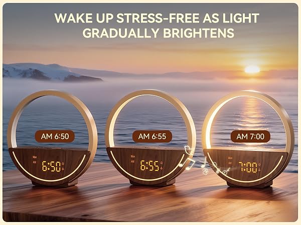 wake up lamp sunrise alarm clock