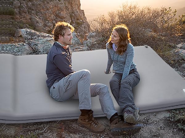 double foam sleeping pad