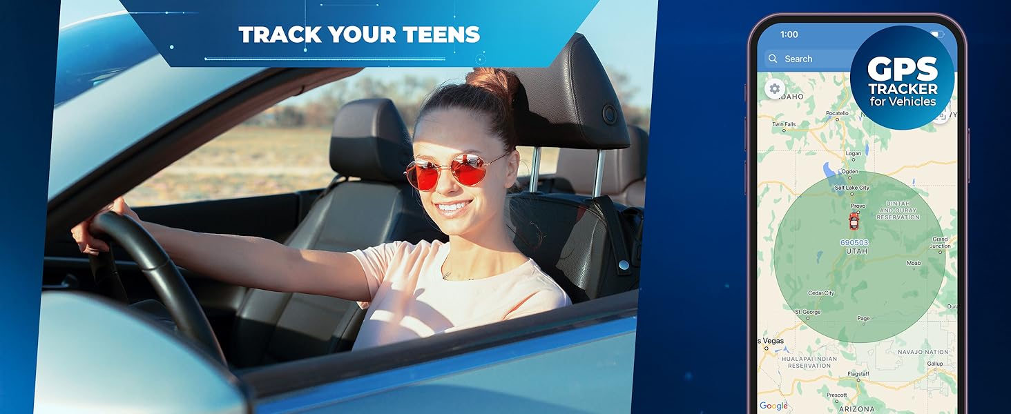 teacker life secret realtime portable wired detect package kids objects monthly fee elderly people