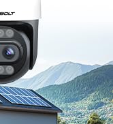 [9X Zoom] WiFi Outdoor Security Camera, GENBOLT Wireless Home Camera Surveillance Exterieur Sans ...