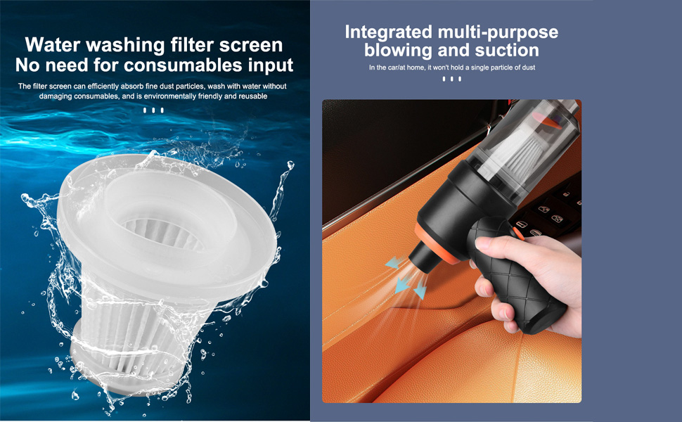 Wireless portable vacuum cleaner