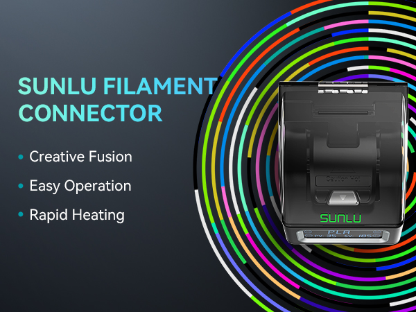 sunlu filament connector