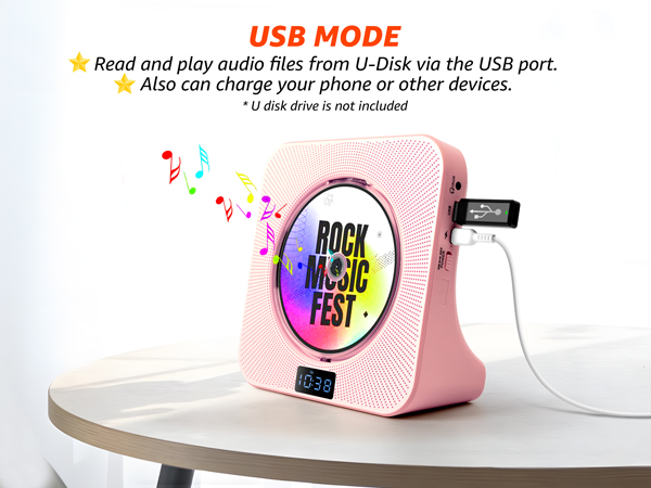 cd players for home with speakers small cd player portable aesthetic cd player