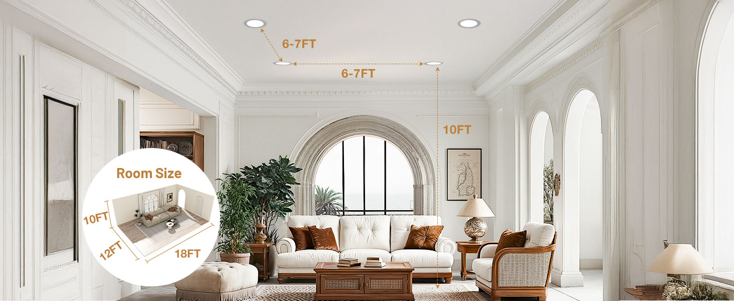 amico 6 inch led recessed lighting