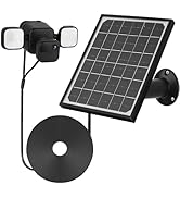 UYODM Solar Panel Compatible with Blink Outdoor Floodlight + Blink Outdoor Camera,16.5Ft/5m Weath...