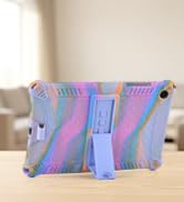 DETUOSI Silicone Case for Samsung Galaxy Tab A11+ Plus 11 Inch 2026/ Tab A9+ Plus 2024, Multi-Ang...