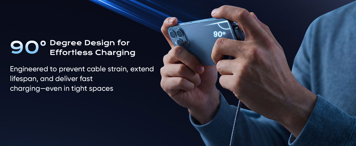 usb c 90 degree cable