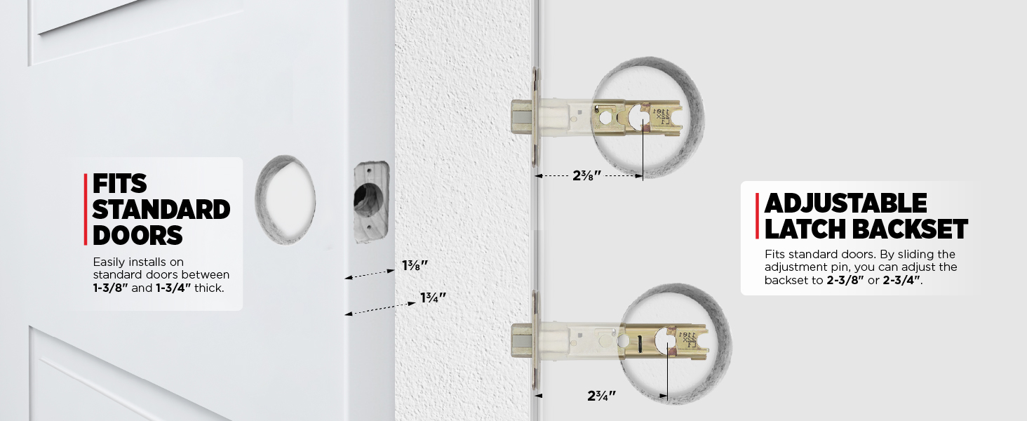 door knob installations standar door fit door lock knobs