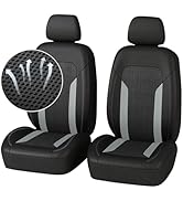 4PCS Cooling Car Seat Covers,Breathable Front Seat Covers with Mesh Construction and Foam Padding...