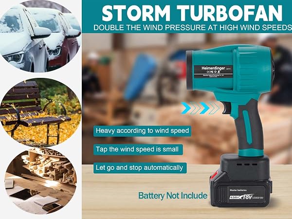 Electric Leaf Blower Cordless for Lawn Care