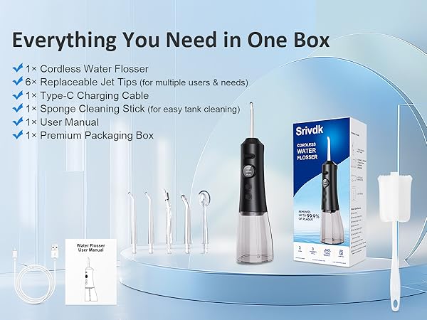 Water Dental Flosser for Teeth