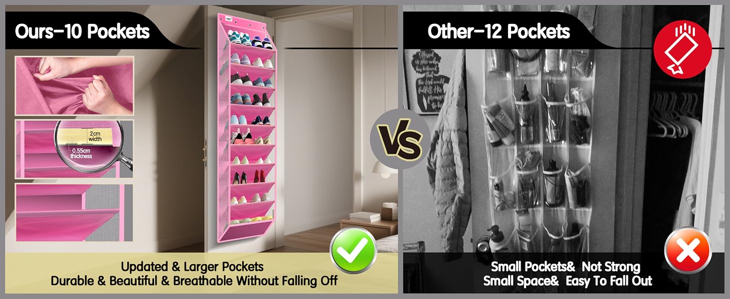 Over the Door Shoe Organizers