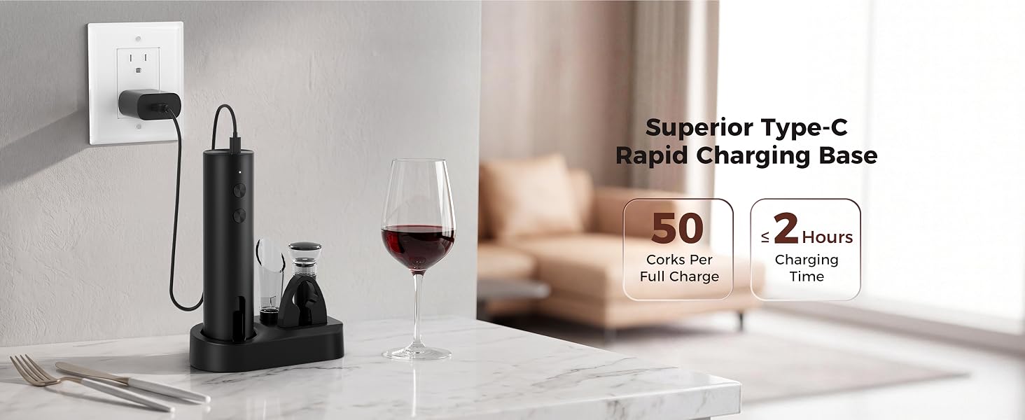 electric wine opener