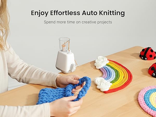 Enjoy Effortless Auto Knitting