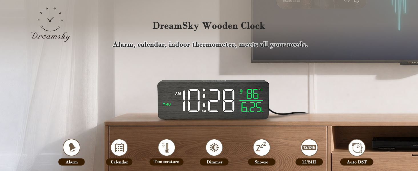 Wooden Clock