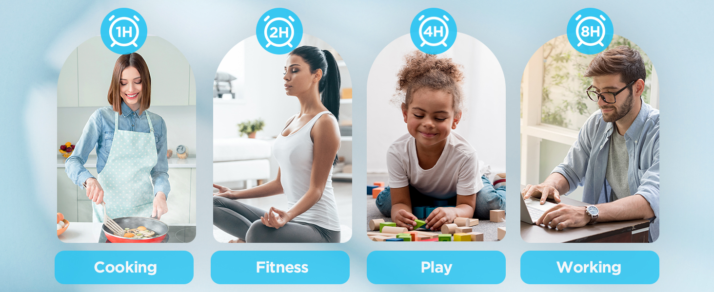 air purifiers with timmer