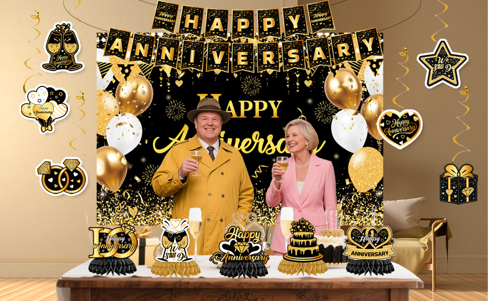 50th Anniversary Decorations