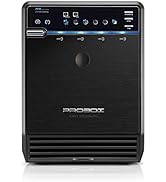 Mediasonic PROBOX 4 Bay 3.5” SATA Hard Drive Enclosure – USB 3.0 eSATA Support 24TB HDD (HF2-SU3S3)