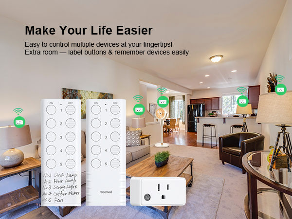 remote light switches wireless
