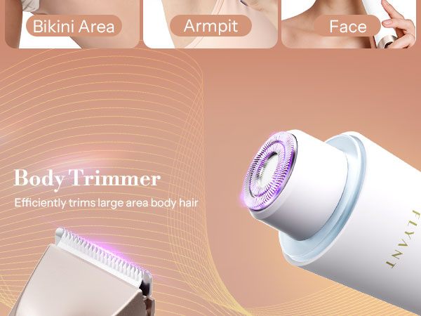 2 in 1 Electric Shaver for Women