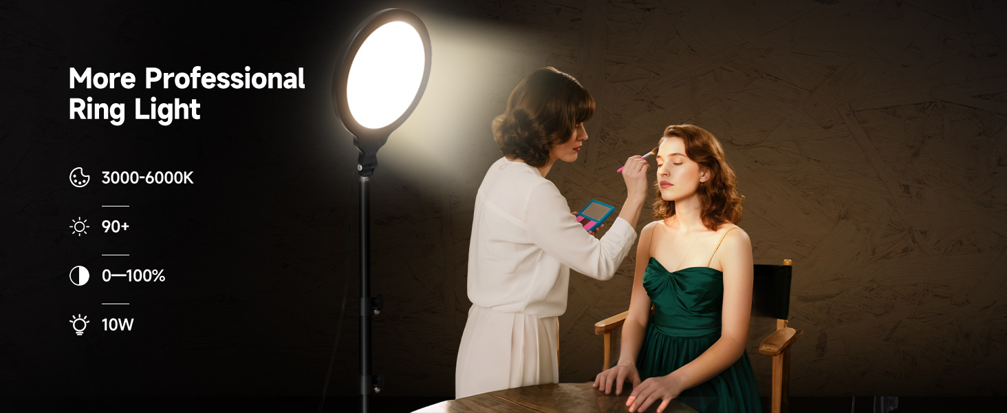 ring light with stand