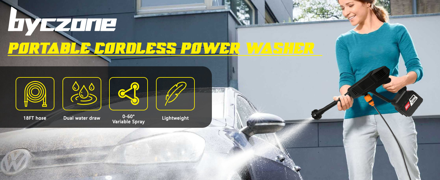 Byczone High Pressure Cleaner Demonstration Picture