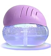 Air freshener (Purple) - for Home, Bedroom and Office - Essential Oil Aroma Diffuser with LED Col...