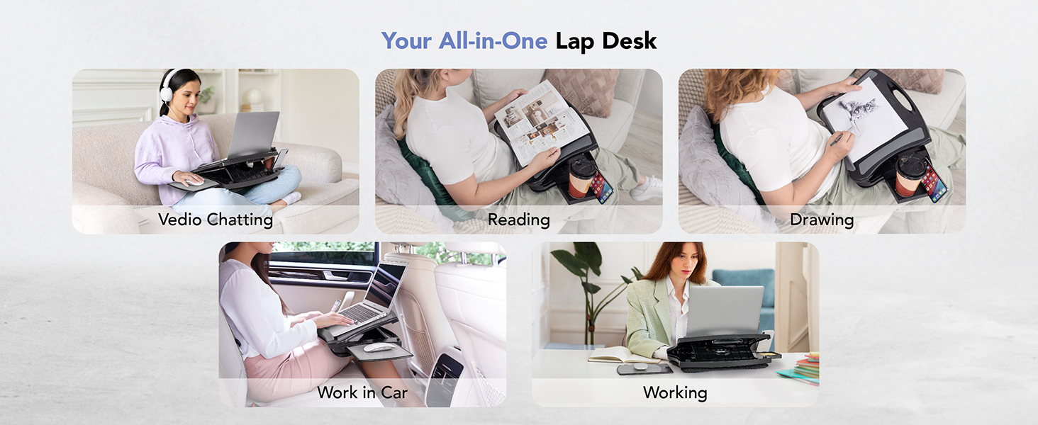 Your All-in-One Lap Desk