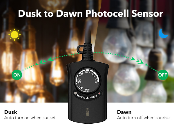 Dusk to Dawn Photocell Sensor