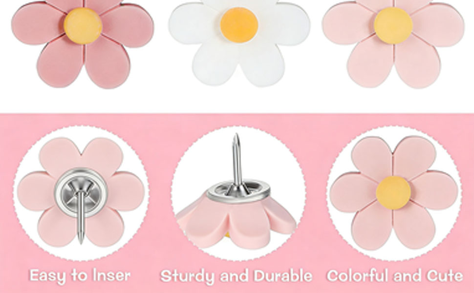 50 Pcs Flower Push Pins