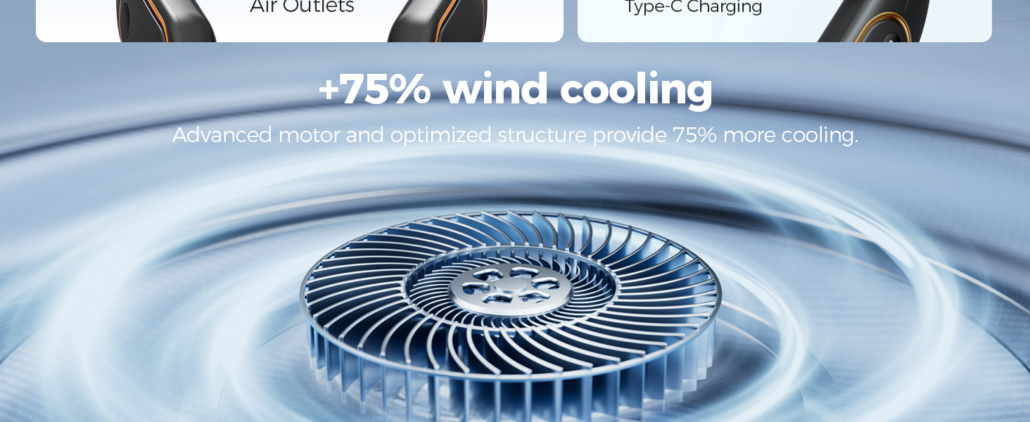 neck fans that blow cold air