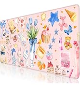 iCasso Extra Large Mouse Pad, Desk Pad Mat,Office Matt for Desktop Protector, Anti-Slip XXL Big M...