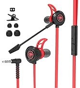 BlueFire Gaming Headset with Microphone, Detachable Dual Microphone Noise Reduction Circuit in Ea...