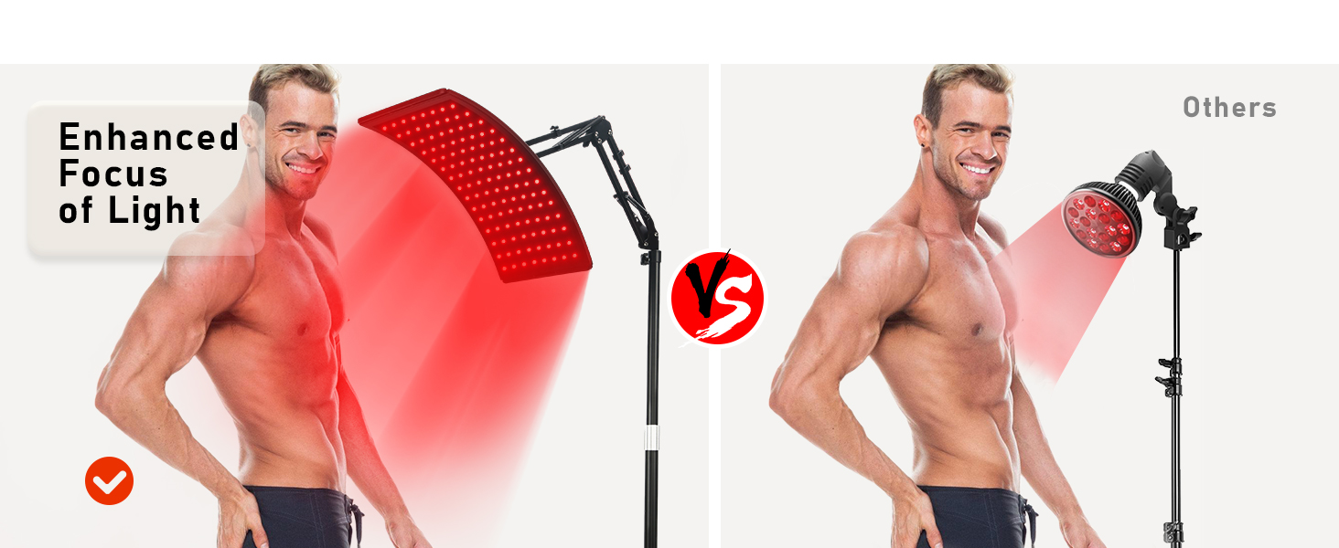 red light therapy body