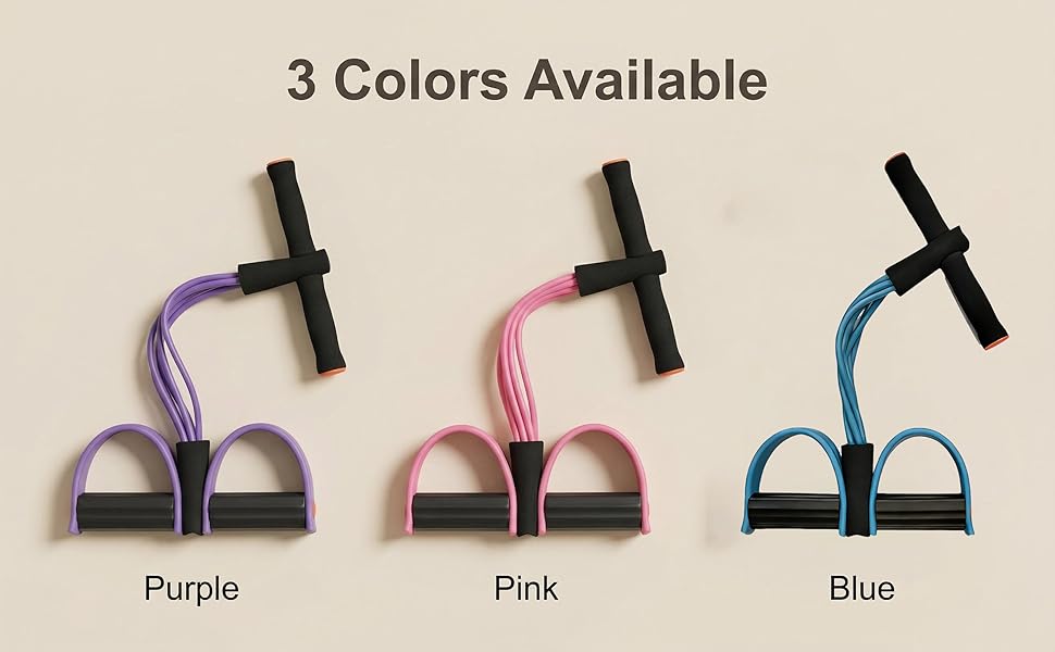 Upgrade 6-tube pedal resistance band