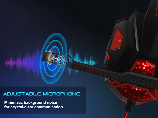 gaming headset backlit headset