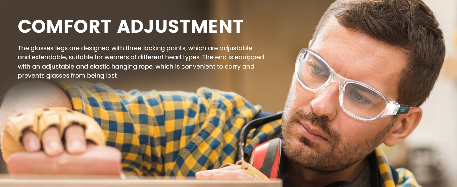 Stylish Safety Glasses Goggles Anti Fog, Scratch Resistant Safety Glasses for Women