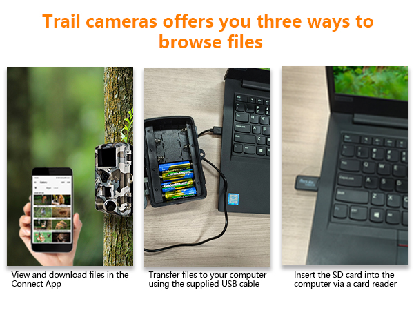 trail camera sends picture to cell phone
