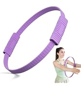 LTHTRADE Pilates Ring Circle, 13.5" Magic Circle Ring for Women, Flexible Resistance Exercise Equ...