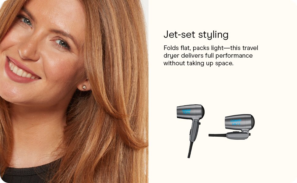 Conair Travel Dryer with Foladable Handle
