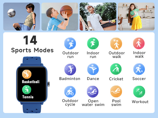 14 Sports modes