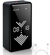 ?GuDoQi Digital Hourglass Pomodoro Timer, Magnetic 1-99 Mins Adjustable Rechargeable Digital Coun...